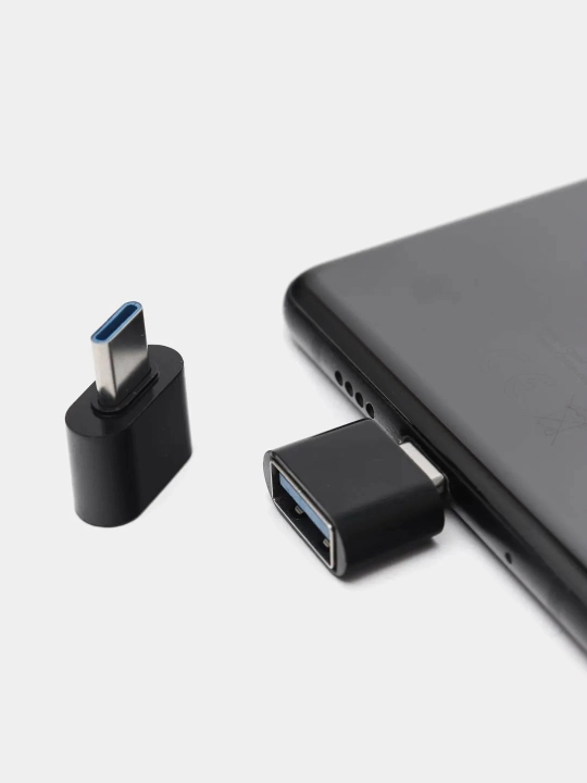 OTG adapteri Type-C - USB, OTG, metall korpus