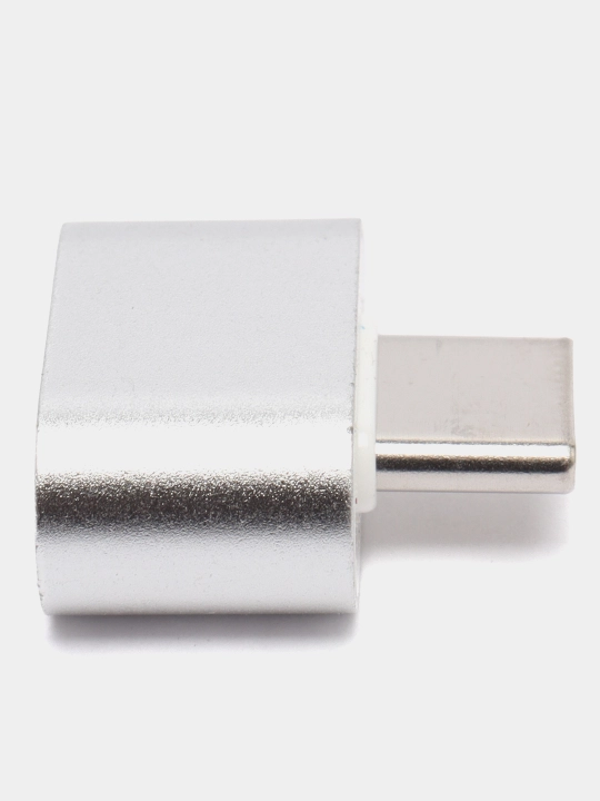 OTG переходник Type-C на USB, OTG, металлический корпус