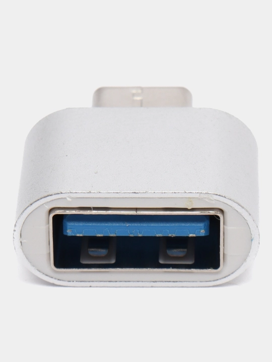 OTG переходник Type-C на USB, OTG, металлический корпус