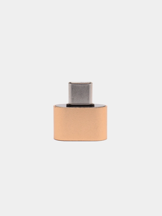 OTG переходник Type-C на USB, OTG, металлический корпус