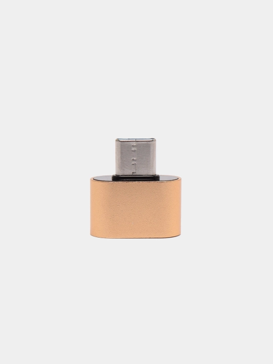 OTG переходник Type-C на USB, OTG, металлический корпус