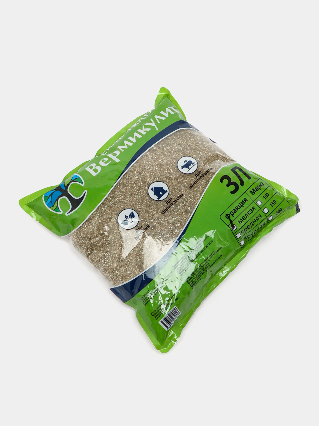 Pishirilgan vermikulit hajmi 3 litr - 400 g