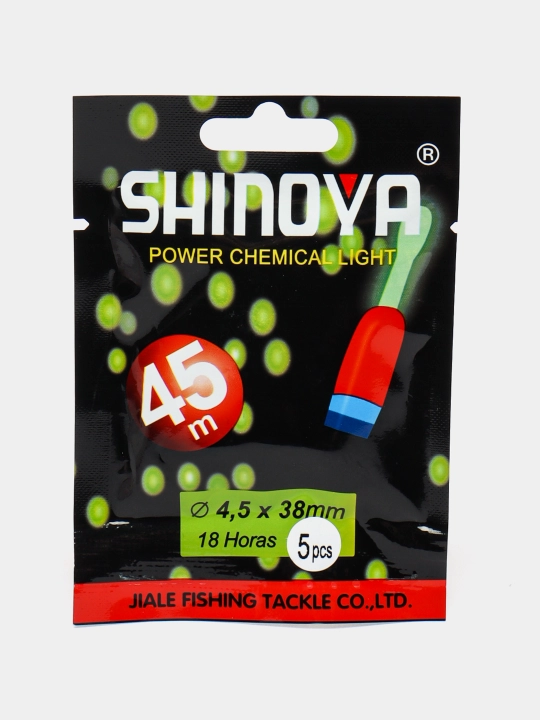 Shinoya 45*39 mm baliq ovi uchun yorug'lik tayoqchasi, svetlyachyok