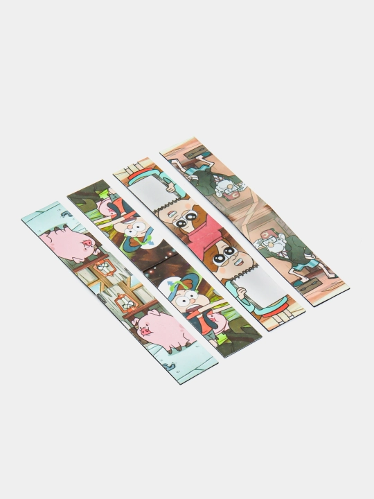 Kitoblar uchun magnit xatcho'plar "Gravity Falls"