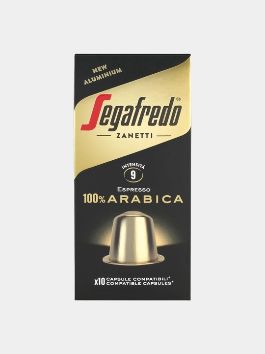 Кофе в капсулах Segafredo Zanetti, 100 капсул, совместимые с кофемашинами Nespresso