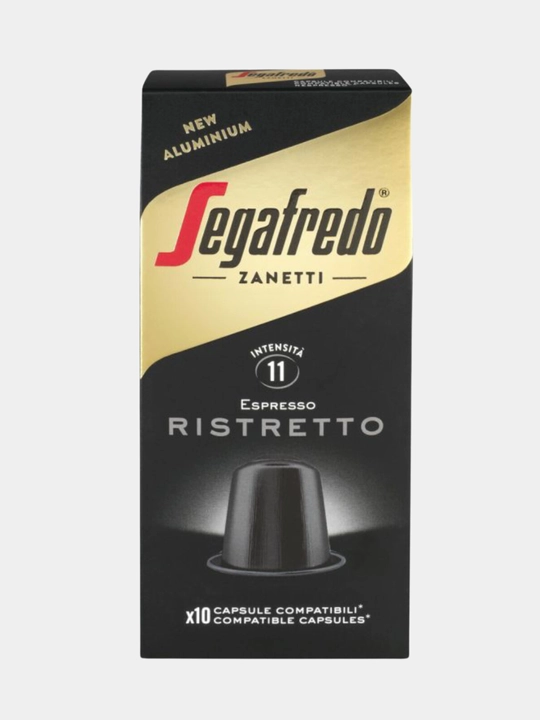 Кофе в капсулах Segafredo Zanetti, 100 капсул, совместимые с кофемашинами Nespresso