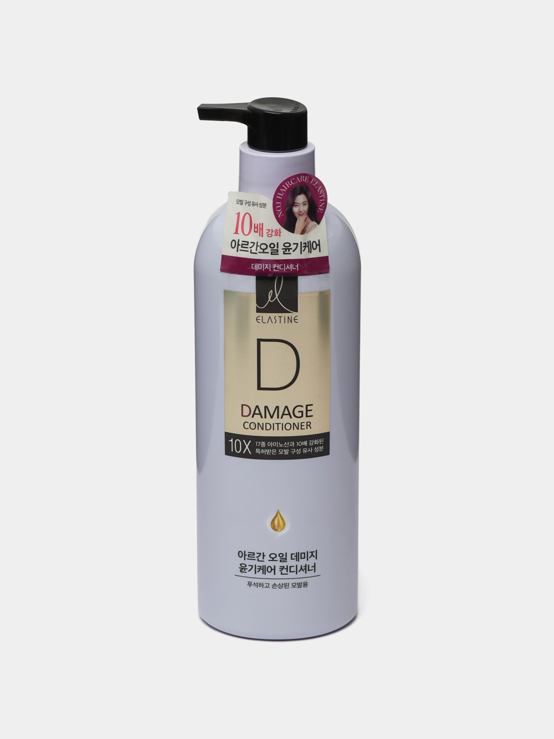 Кондиционер Elastine Damage care 680 мл для поврежденных и вьющихся волос - 
