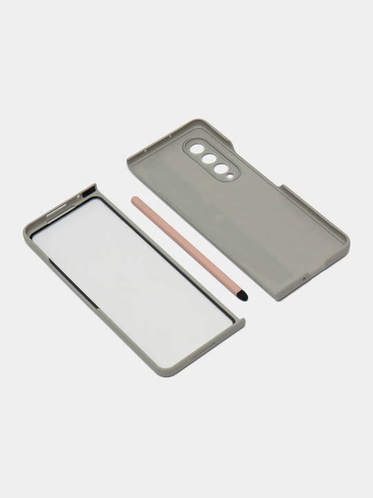 Чехол для смартфона "Samsung" z Fold 3/4/5/6/7 Slim S Pen Case, с защитой экрана