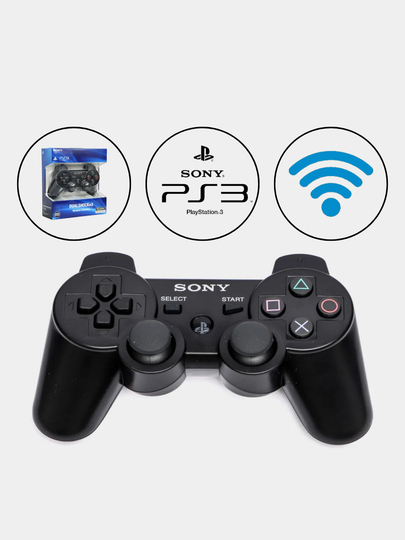 Джойстик геймпад Dualshock 3 Sony PlayStation 3, беспроводной