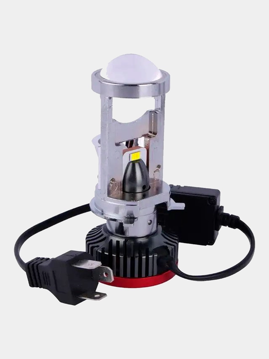 R6 LED Linza H4 5500k 12V - 24V avtomobil faralari uchun
