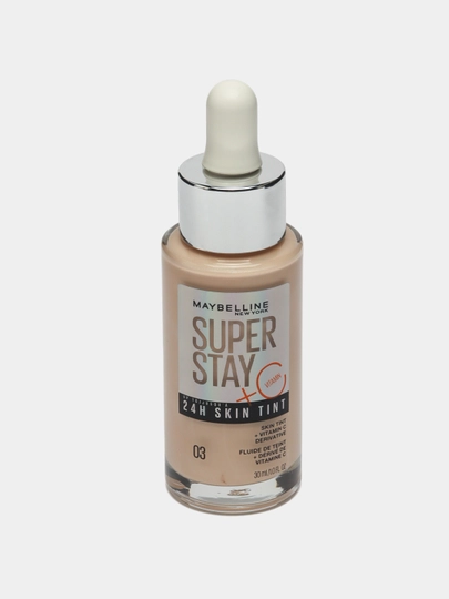 Тональная сыворотка для лица Maybelline New York Super Stay 24h, с витамином С, тон 03 - 