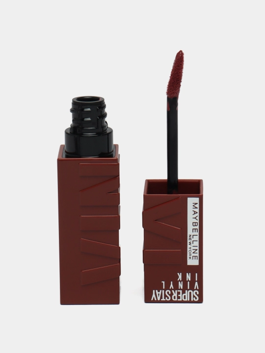 Помада для губ Maybelline New York Super Stay Vinyl Ink, оттенок 115 живой