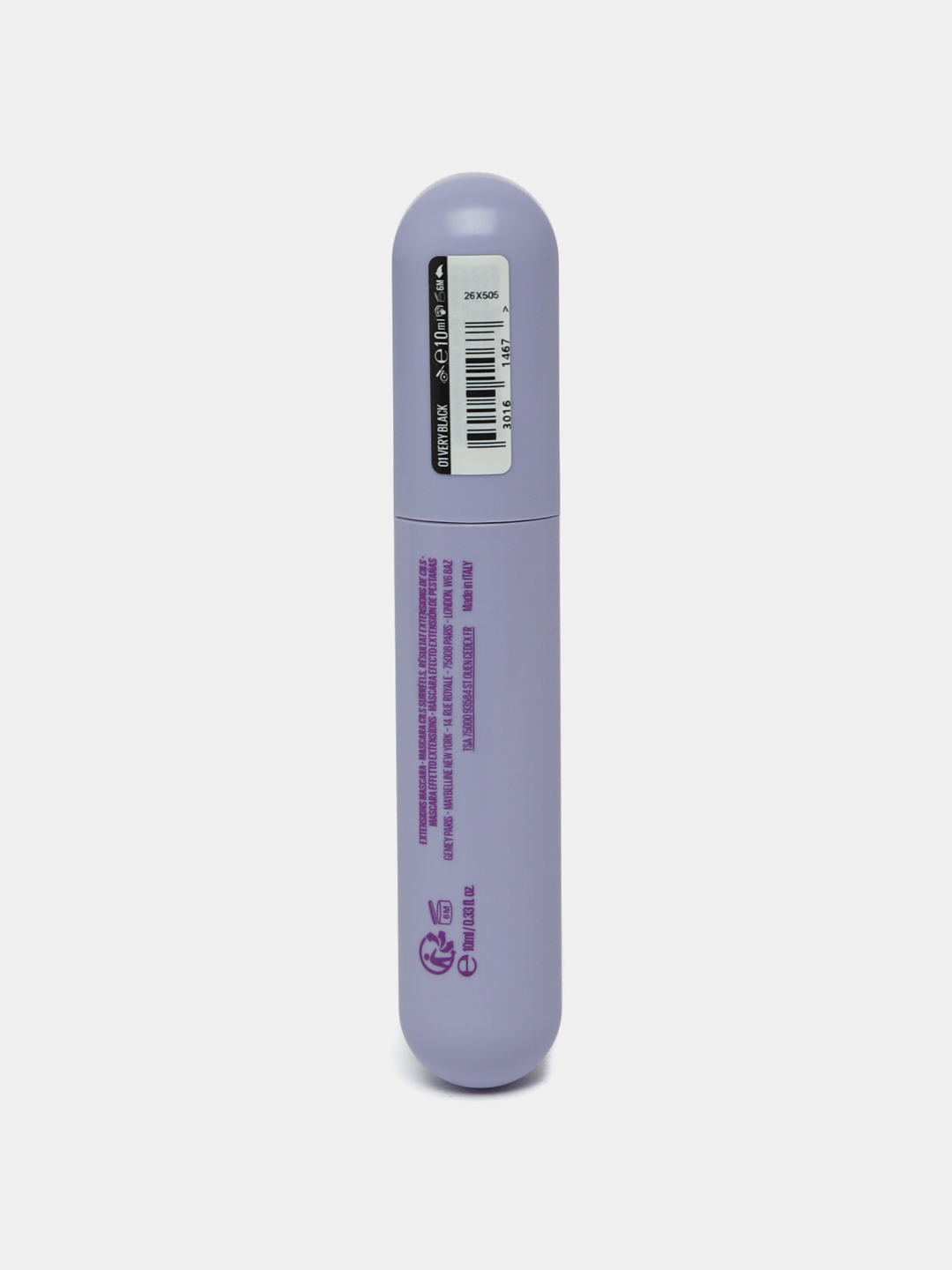 Kipriklar uchun tush Maybelline Mascara The Falsies Surreal Extensions, ton qora,10ml
