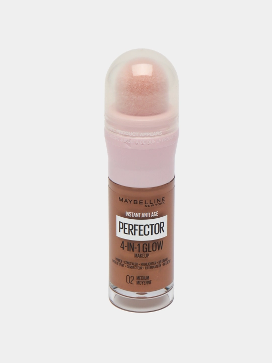 Yuz uchun tonal krem L'Oreal Paris Instant Perfector, 4 tasi 1 da, ton 02, o'rtacha - 