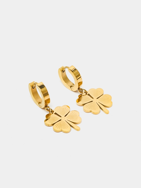 Clover Van Cleef sirg'alari, oltin rang, ayollar, yurak, yumaloq