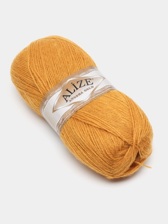 Нить для вязания Angora gold, 20% шерсть 80% акрил, 100 гр, 550 м