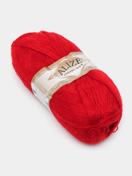 Нить для вязания Angora gold, 20% шерсть 80% акрил, 100 гр, 550 м