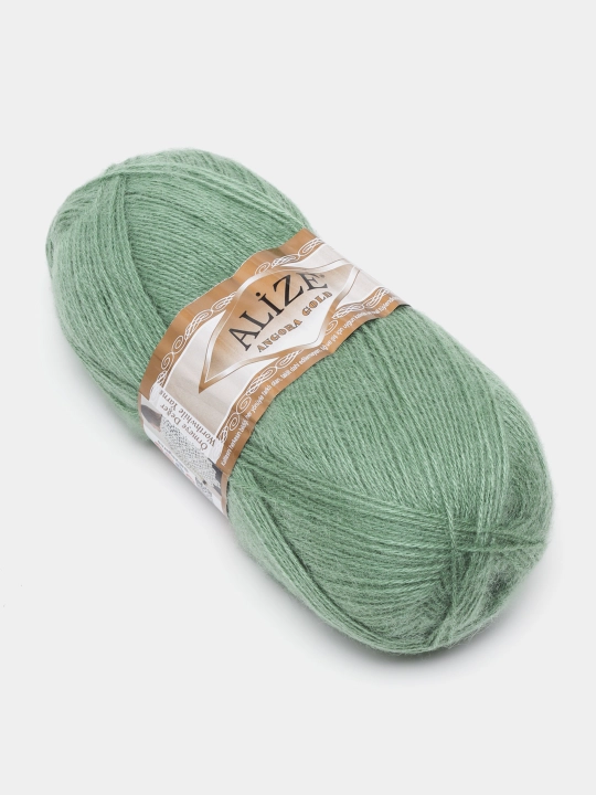 Нить для вязания Angora gold, 20% шерсть 80% акрил, 100 гр, 550 м