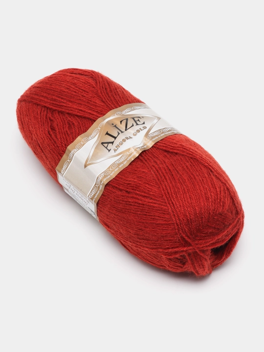 Нить для вязания Angora gold, 20% шерсть 80% акрил, 100 гр, 550 м