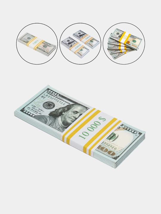 Доллар сувенир, сувенирные деньги для украшения, купюра, 100 USD, 50 USD