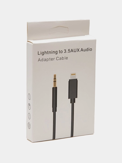 Кабель-переходник Lightning AUX, 3.5 мм
