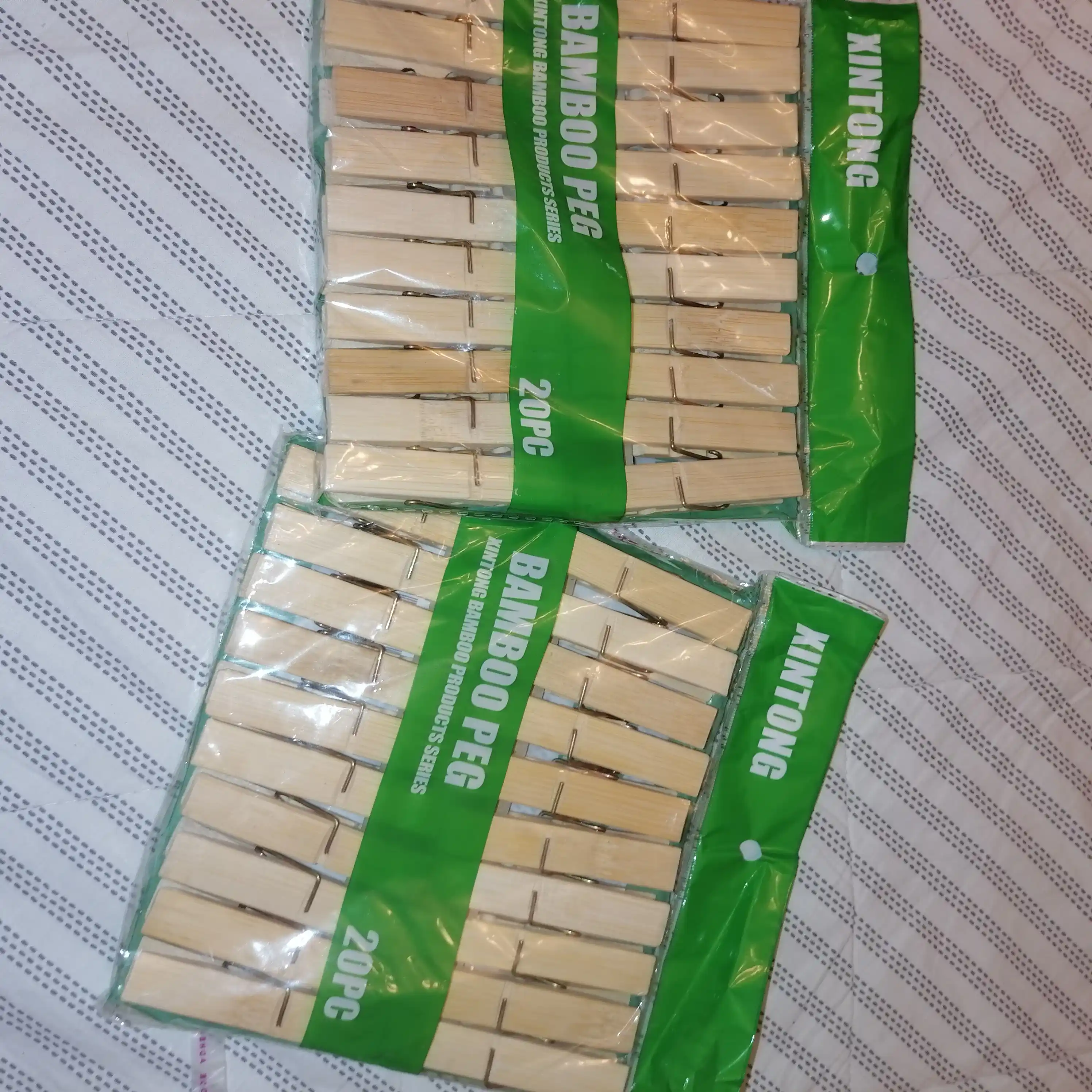 Деревянные прищепки, 20 шт