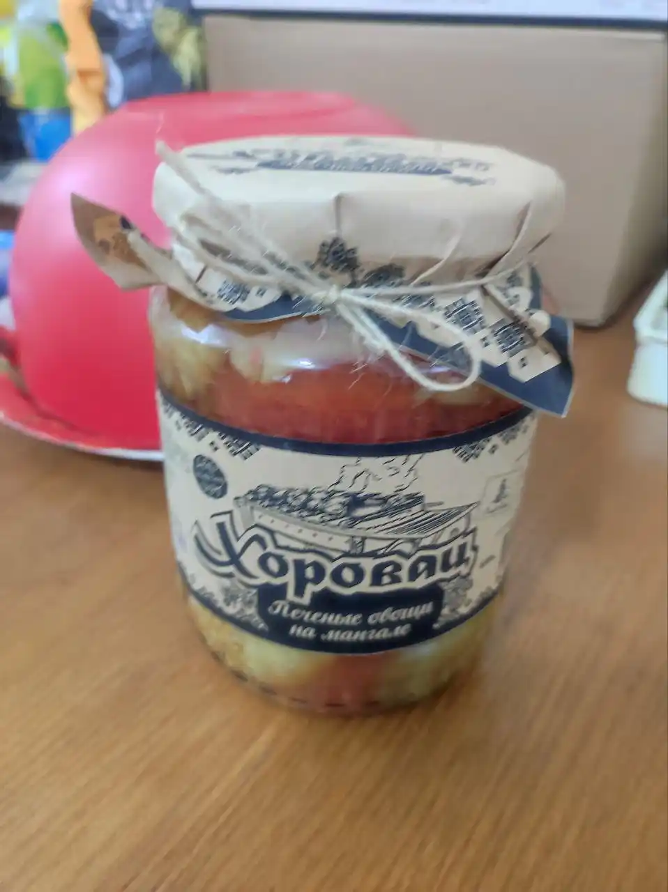 Хоровац от Craft Food Печеные овощи на мангале  в стеклянной банке, 670 г