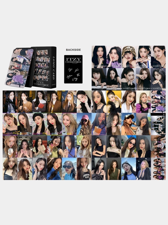 To'plamli LOMO kartalari K-POP Itzy, 55 dona