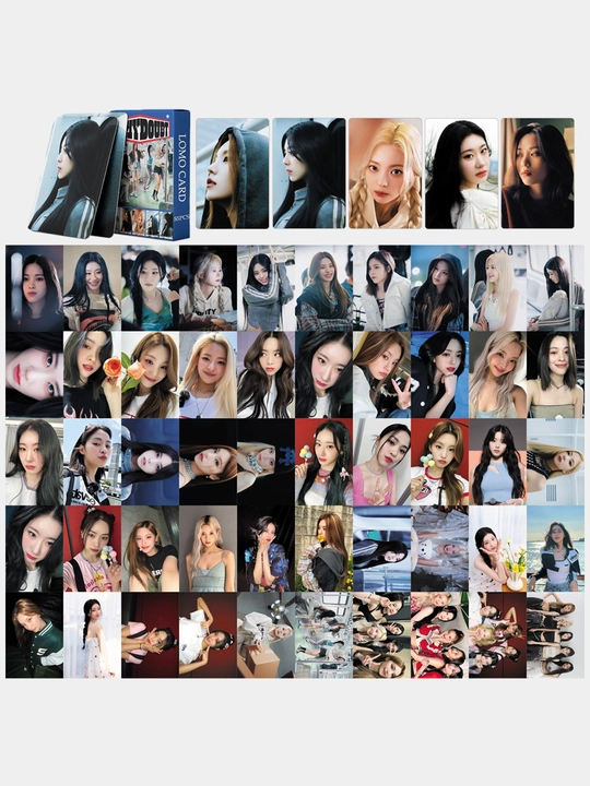 To'plamli LOMO kartalari K-POP Itzy, 55 dona