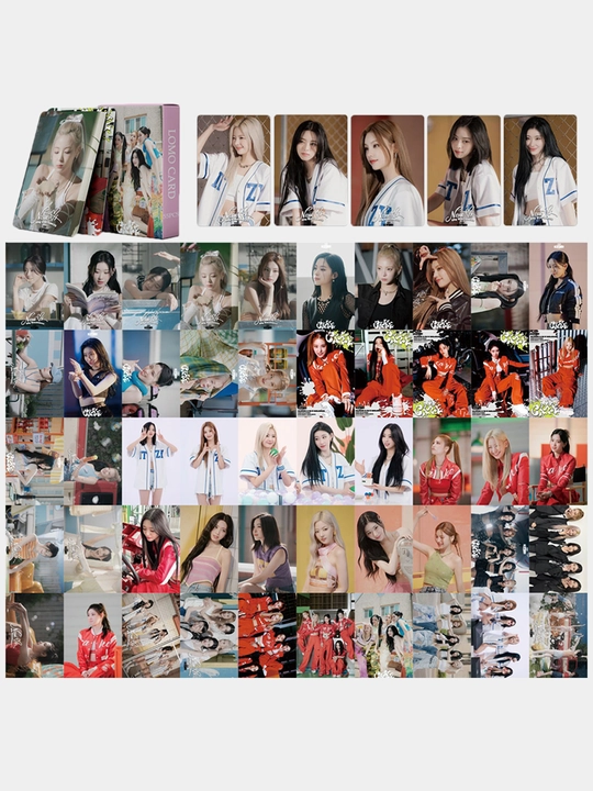 To'plamli LOMO kartalari K-POP Itzy, 55 dona