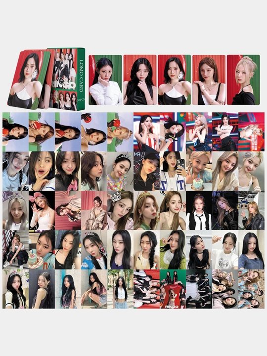 To'plamli LOMO kartalari K-POP Itzy, 55 dona