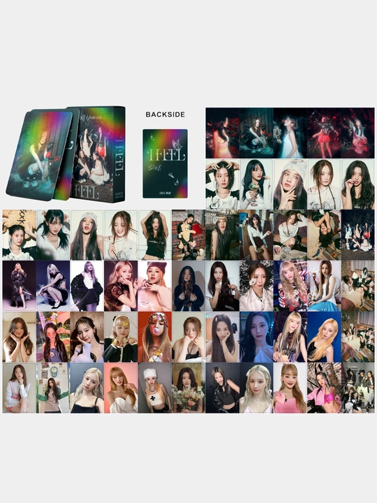 Golografik LOMO kolleksion kartalari K-POP G I-DLE, 55 dona, "GIDLE"