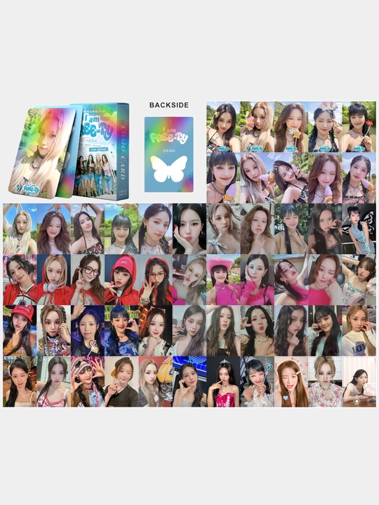Golografik LOMO kolleksion kartalari K-POP G I-DLE, 55 dona, "GIDLE"