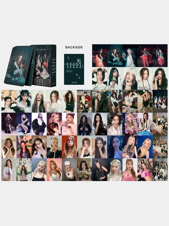 Коллекционные LOMO карточки K-POP G I-DLE, 55 шт "GIDLE"