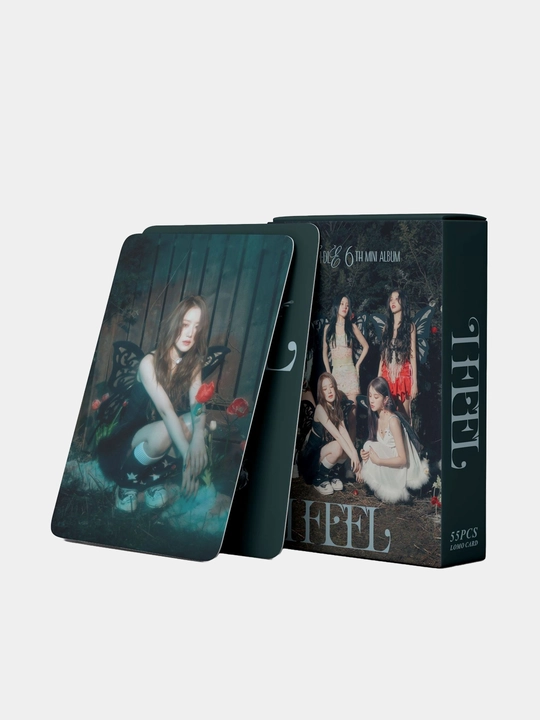 Коллекционные LOMO карточки K-POP G I-DLE, 55 шт "GIDLE"
