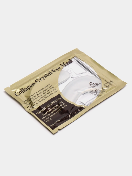 Патчи коллагеновые для глаз, гидрогелевые Collagen Crystal Eye Mask