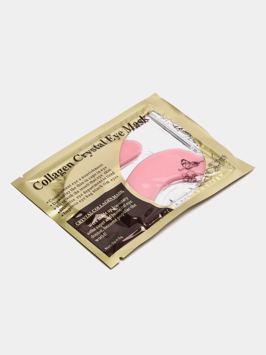 Патчи коллагеновые для глаз, гидрогелевые Collagen Crystal Eye Mask