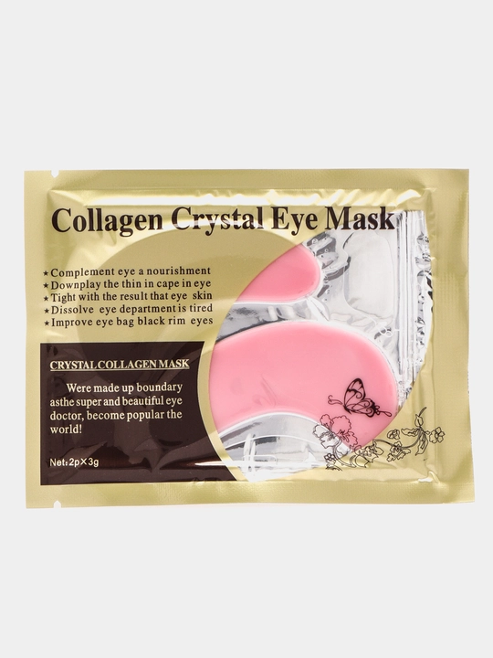 Патчи коллагеновые для глаз, гидрогелевые Collagen Crystal Eye Mask