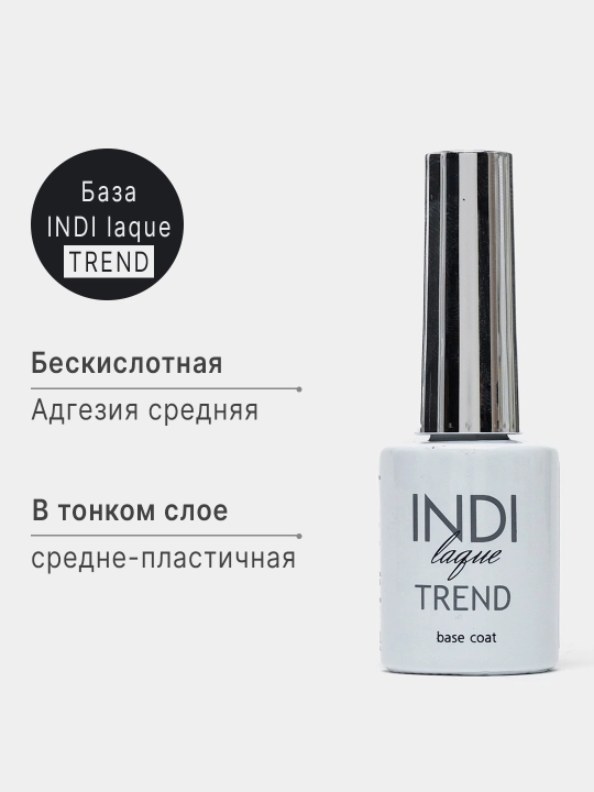 Основа-база и глянцевый топ без липкого слоя Runail 11-free Indi Trend, 9 мл