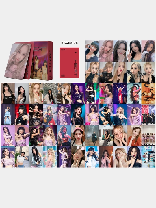 To'plamli LOMO kartalari K-POP G I-DLE, 55 dona "GIDLE"