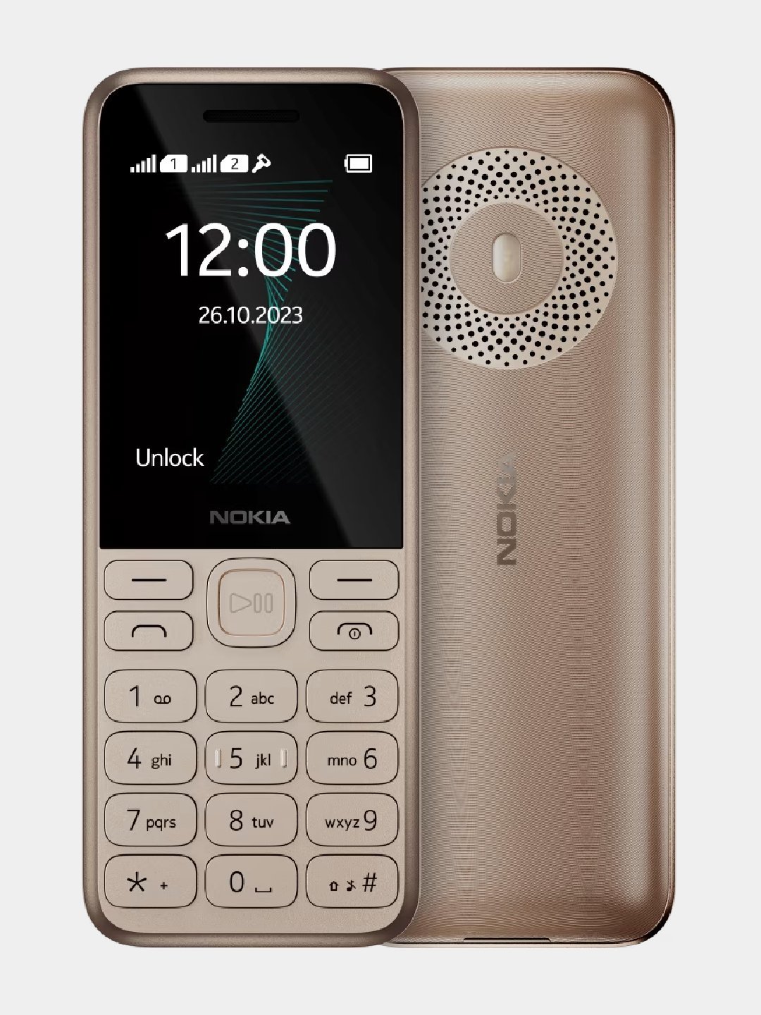 Кнопочный телефон Nokia 130, 2-симкарта, 1-флешкарта, Китай купить по  низким ценам в интернет-магазине Uzum (950634)