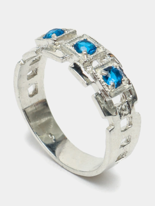 Женское кольцо из серебра 925 пробы, в подарочной коробке, Sumayya Silver