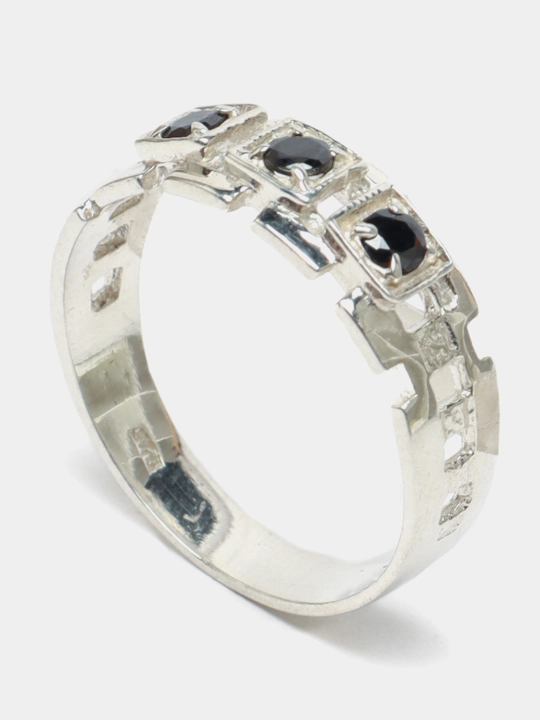 Женское кольцо из серебра 925 пробы, в подарочной коробке, Sumayya Silver