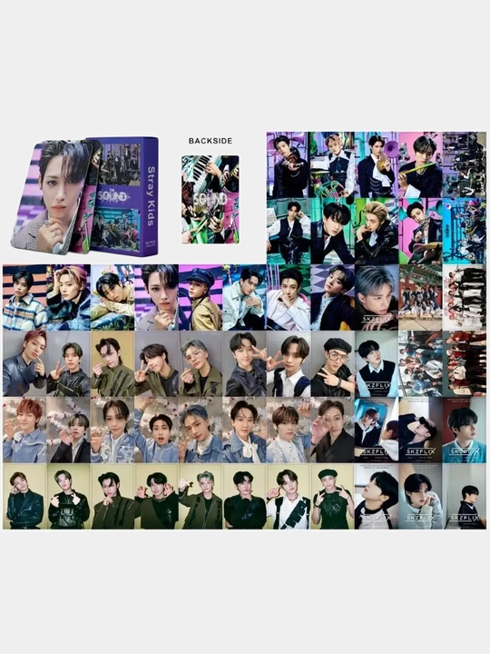 Коллекционные LOMO карточки K-POP Stray Kids, 55 шт