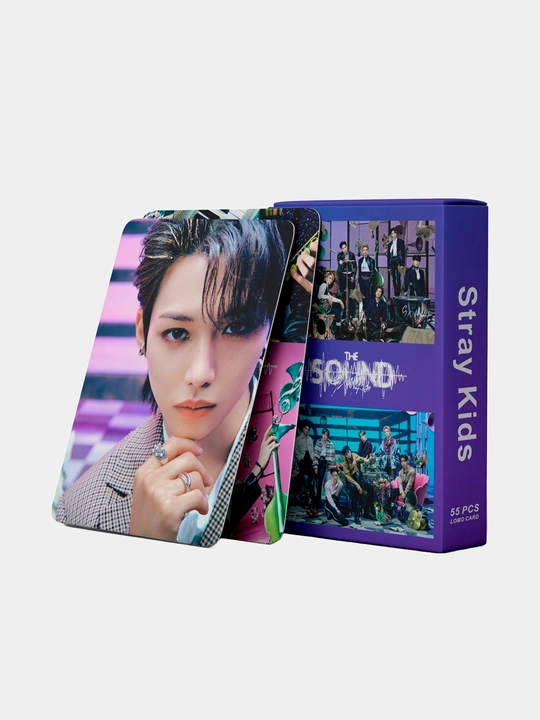 Коллекционные LOMO карточки K-POP Stray Kids, 55 шт