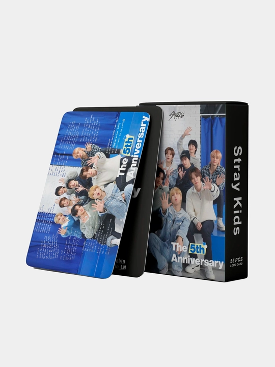 Коллекционные LOMO карточки K-POP Stray Kids, 55 шт