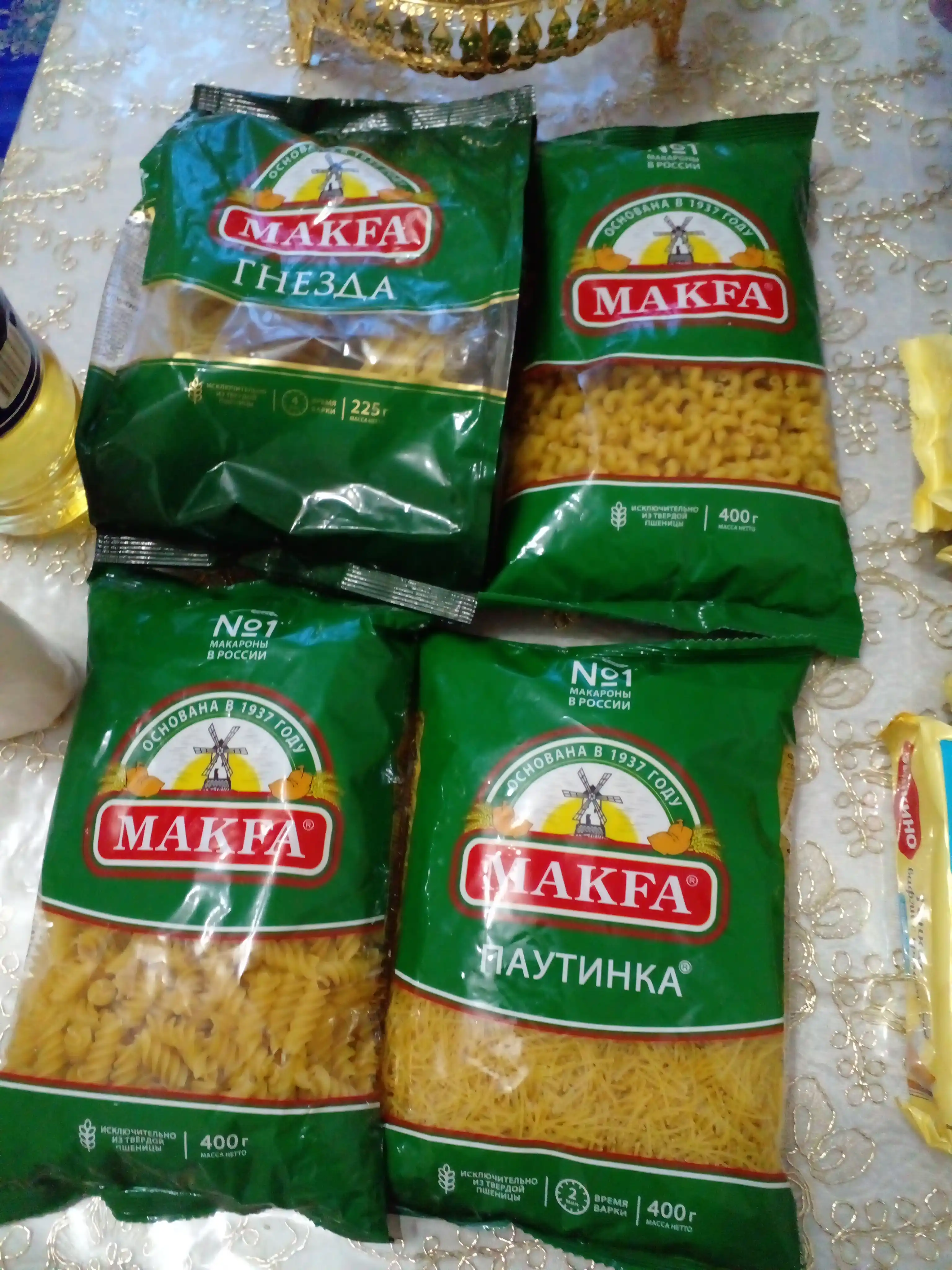 Макароны Makfa витки, 400 г
