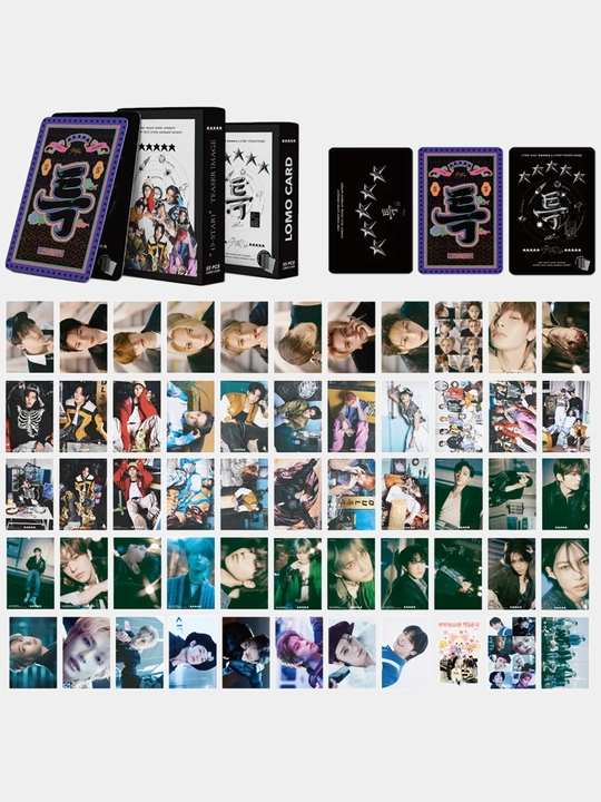 Коллекционные LOMO карточки K-POP Stray Kids, 55 шт