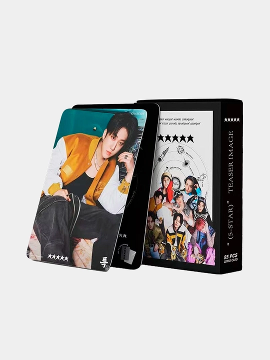 Коллекционные LOMO карточки K-POP Stray Kids, 55 шт