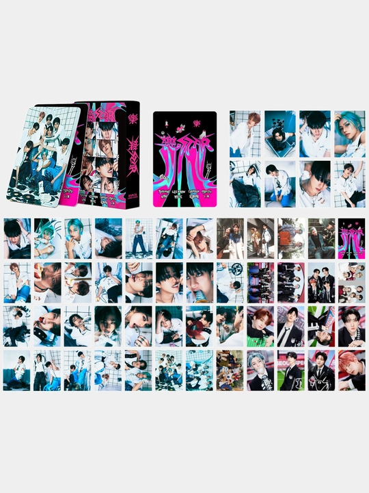 Коллекционные LOMO карточки K-POP Stray Kids, 55 шт